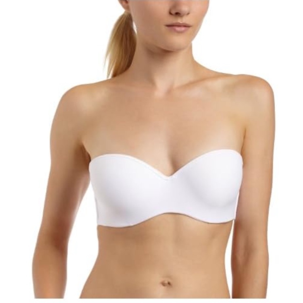Lilyette womens Strapless Bra with Convertible Straps, White, 40C